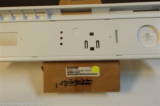 MAYTAG AMANA DISHWASHER 99001567 Panel, Control (wht) NEW IN BOX MAYTAG AMANA DISHWASHER 99001567 Panel, Control (wht) NEW IN BOX